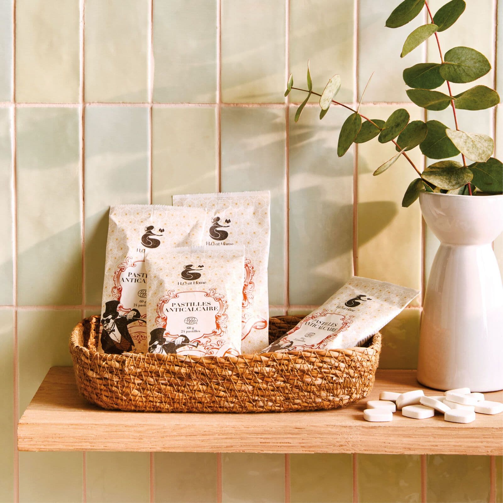 Photo des Pastilles Anticalcaires H2O at Home