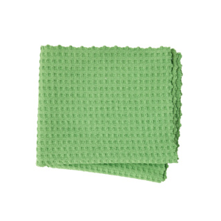 Drap Mozaic H2O at Home en tissu gaufré masaÏ, plié de manière ordonnée