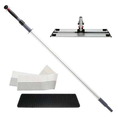 Product Kit Watersteel «3E» - 2 Log 5 Moppen + Pad Afbeelding