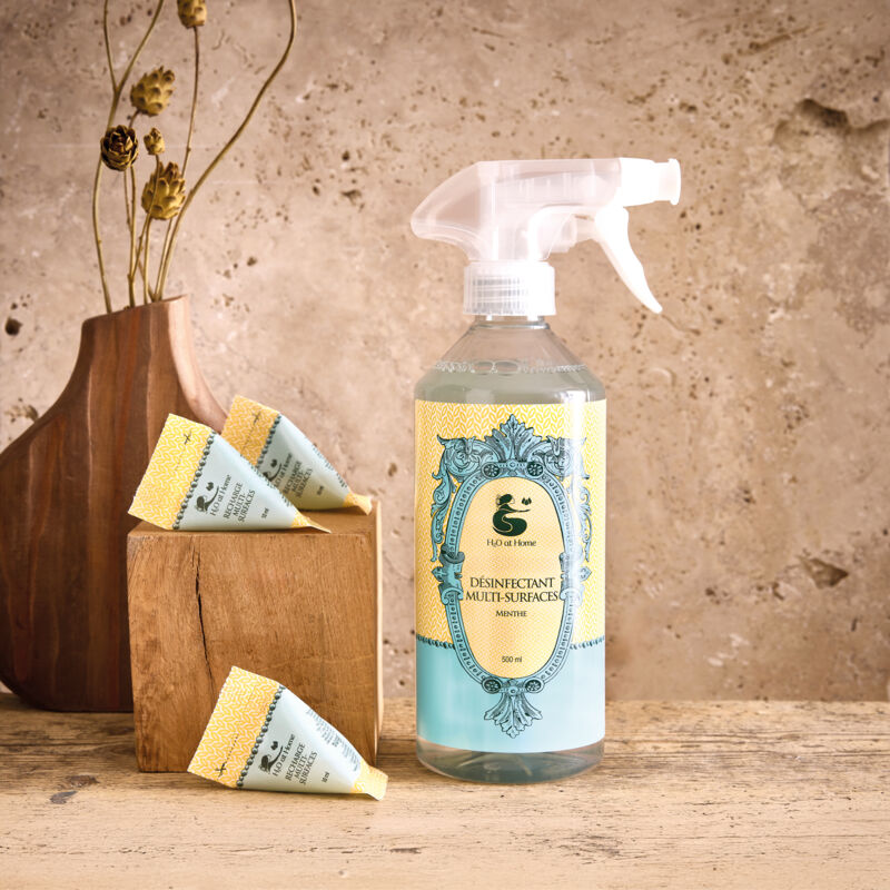 Produit Désinfectant Multi-surfaces - spray + 3 recharges Image