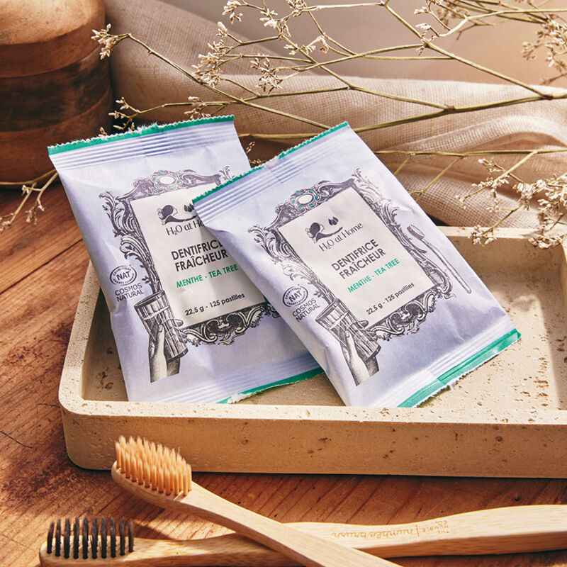 Product Tandpasta Tabletten - Frisheid : 2 navullingen Afbeelding