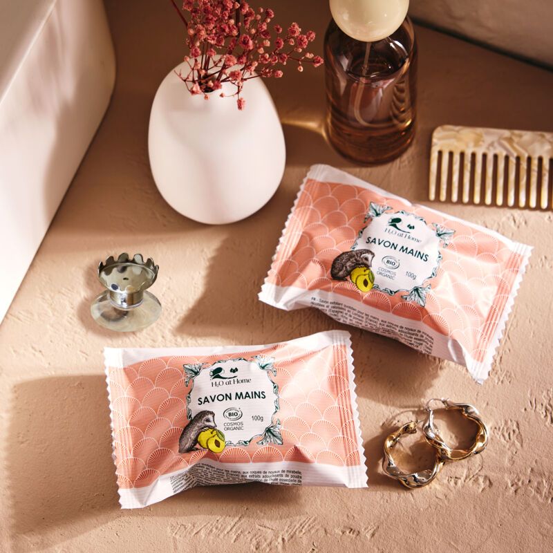 Product 2 Handzeepen + 1 Zeephoudertje met zuignap Afbeelding