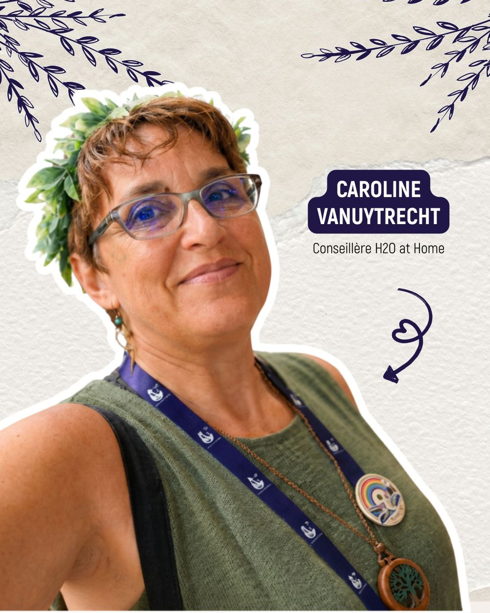 Portrait conseillère Caroline Vanuytrecht
